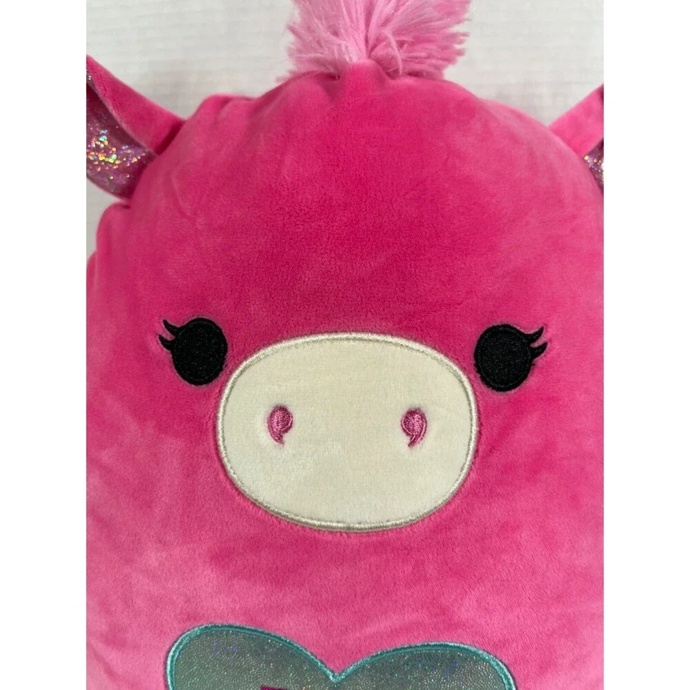 Kellytoy Squishmallow Paloma Pink Pegasus 13
